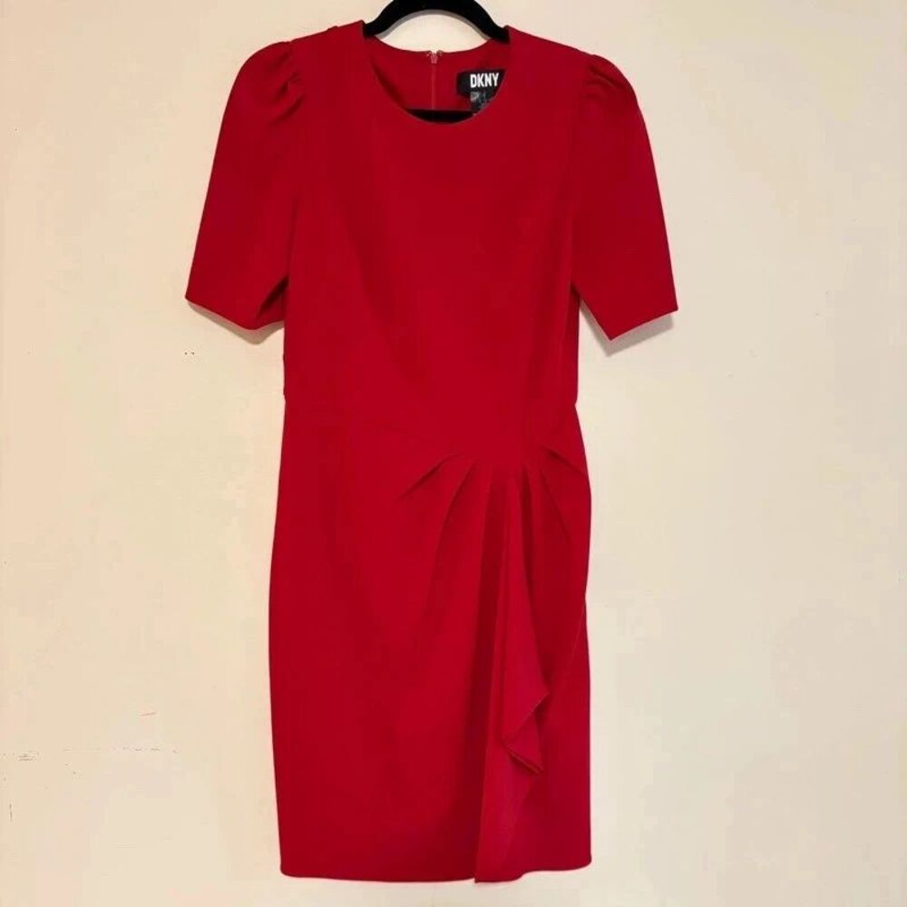 DKNY Red cocktail dress